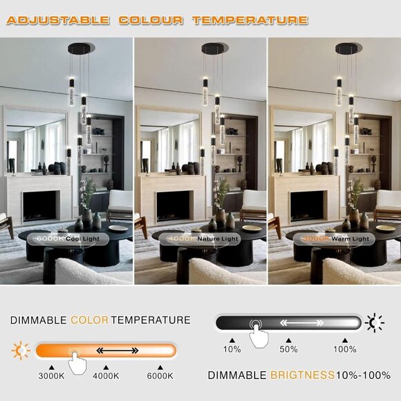 BNWT ORIG. $390 5-Light Pendant fixture - Picture 4 of 7